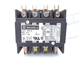8910dpa34v02 Square D Square-d Contactor 30a 4p 20hp 575vac - 110/120v Coil -new Take Out #3