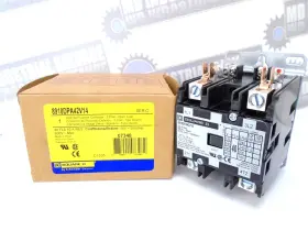 8910dpa42v14 Square D - Contactor 40a 2p 7.5hp 230vac 24v Coil -new In Box