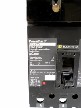 Qba32225 Square-d - 225a Q Circuit Breaker 3p 3ph 240v -next Day Option #3