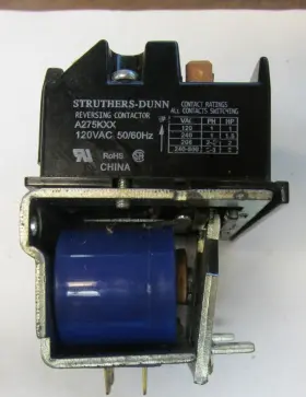 3pst-no Struthers-dunn 013962245211 New A275kxx-120vac - Contactor 600 Vac 3p 15a ..wg-159