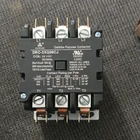 Long-termdrc-3xq06cj Sunlee Ctr2575 Definite Purpose Contactor 3 Pole 50 Amp 24v 50/60hz