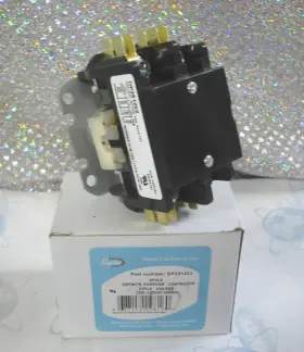 Dp251202 Supco Contactor Definite Purpose 2 Pole Fla 25 Coil 120