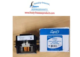 Dp25241 Supco Contactor Definite Purpose 1.5 Pole Fla 25 Coil 24 V Refrigeration A/c Units