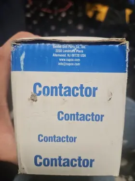 Dp60243 Supco Contactor 60 Fla 75 Rla 24 Volts 3 Pole #3