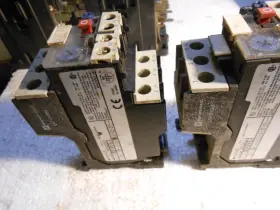 Telemecanique Lrd1522 Used Pair With La7-d1064 Overload Relays