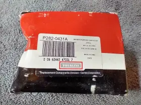 P282-0431a Totaline Hvac Definite Purpose Contactor 3pole 50a Coil 24vac 50/60hz #3