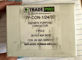 Tp-con-3 Trade Pro Tp-con-3/24/30 3 Pole 24 Vac