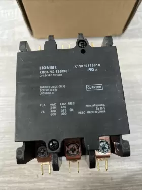 Ctr01129 Trane Genuine 3 Pole 75a - 24vac 50/60hz Contactor Switch #2