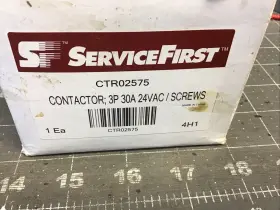 Ctr02575 Trane Contactor 3p 30a 24vac Coil Voltage Lw01z #2