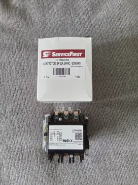 Ctr02763 Trane New Contactor 3 Pole 60 Fla With Aux 24v Oem Part