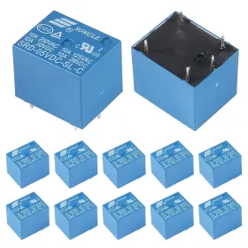 Srd-05vdc-sl-c Umlife 701715483613 12pcs 5vdc Household Appliance Pcb Relay Power 5pins M Inch