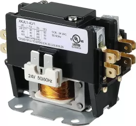 Contactor-0096  Wenzhou Xika Electrical Co. Ltd -contactor-0096 Carrier Hvac Motor Contactor 24vac 40 Amp Coil Single Pole / 1 Furnace Re