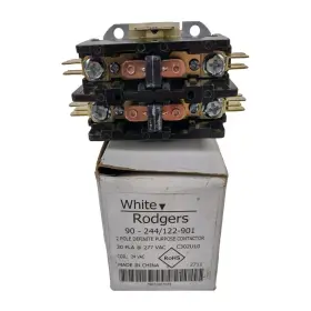 122-901 White-rodgers 90-244/122-901 2 Pole Definite Purpose Contactor 24vac 50/60hz