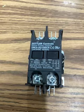 Xmc0-252-ebbcn Zettler Controls Contactor 24vac 50/60hz Inch Used #2