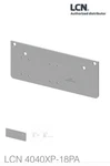 Lcn 4040XP-18PA Drop Plate,silver,alum Wms. Fixed Price $30.00.