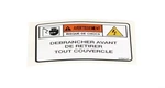 Fits Henny Penny 44903F Label/decal, Warning-disconnect Power-shock Risk, French. Fixed Price $35.99.