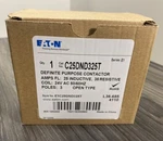 Eaton / Cutler Hammer C25DND325T Definite Purpose Contactor 3-P, 25A, 600VAC. Fixed Price $59.99.