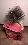 Nos Worcester Kleen Flue Chimney Brush 8" No. KF-8. Fixed Price $21.25.