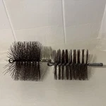 Pro Quality 8 And 6 Worcester Kleen Flue Chimney Brushes. Fixed Price $49.00.