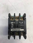 Eaton 25A 600V 3-POLE Magnetic Contactor Starter 110/120V Coil C25DND325 P135. Fixed Price $18.89.