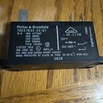 Potter & Brumfield T92S 7D22-22-01 0629 High-power Purpose Relay Carrier Bryant. Fixed Price $16.19.