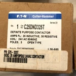 Cutler-hammer C25DND325T Contactor New In Box. Fixed Price $40.00.