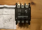 Eaton C25DNY164A Definite Purpose Contactor 3 Poles 110/120V 50/60HZ. Fixed Price $75.00.