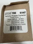 Mars 780 61447 Definite Purpose Contactor 208-240VAC Fla Furnas 42CF35AG. Fixed Price $38.00.
