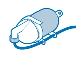 Midea 12120100005803 1/2" Water Tank, Plastic, Npt Connection. Fixed Price $130.91.