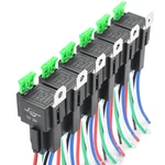 6 Pack 5 Pin Fuse Switch Harness Set 12V Spst Automotive Electrical. Fixed Price $23.60.