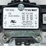 Titan Max TMX140A2 Definite Purpose Contactor Pole 24V Coil Fla 50 Amp Hvac. Fixed Price $18.00.