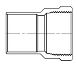 Cello Products IWP3-16 Sweat X Female Wrot Copper Adapter 1" Connection. Fixed Price $21.16.