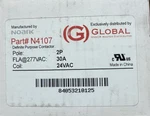 Noark Definite Purpose Contactor Pole N4107 30AMP, 24VAC. Fixed Price $19.00.